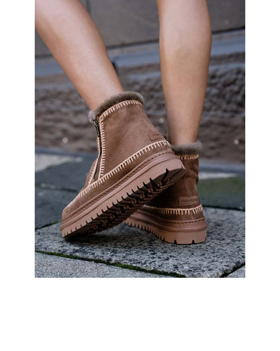 Laidback London Setsu 4.0 Crochet Camel Suede