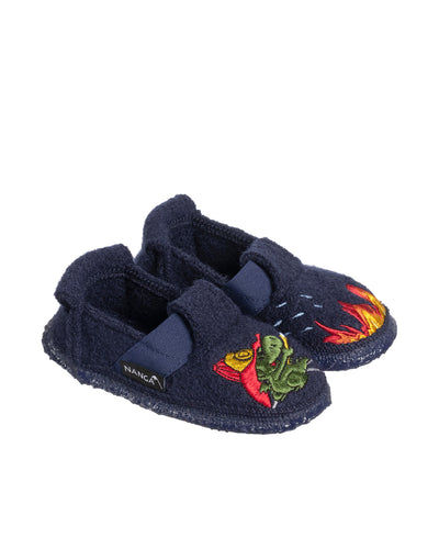 Nanga Hausschuhe Little Fireman Wolle