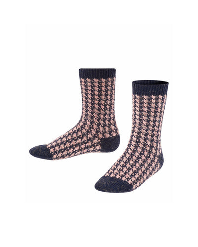 Falke Pepita Tweed Socken